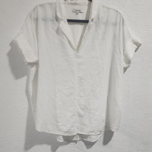 Madewell Tops - Madewell White Blouse